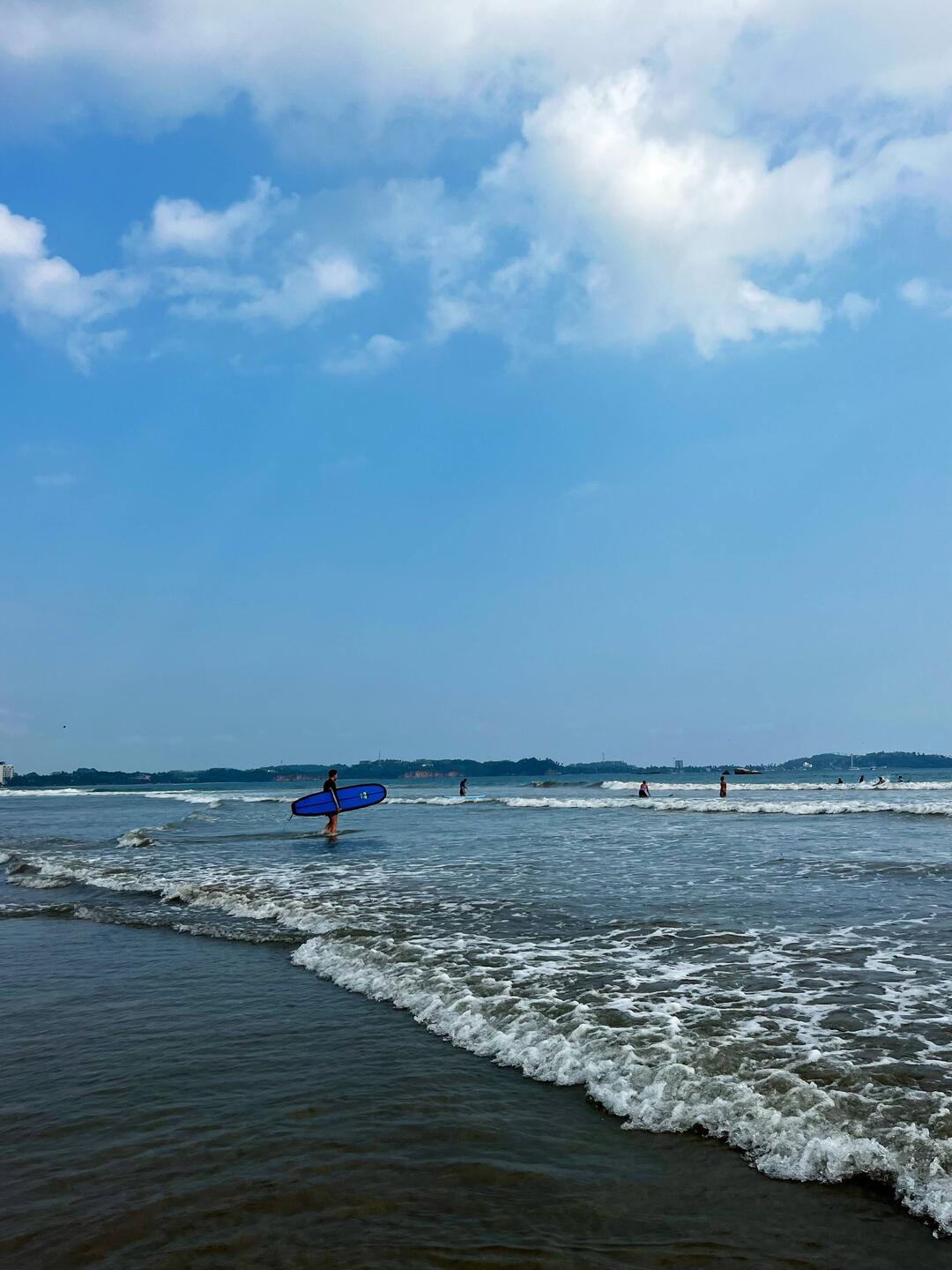 Fokussiert auf die Welle