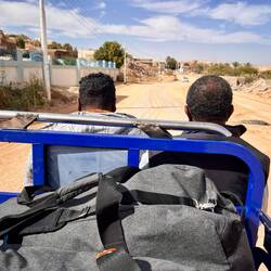 Mit dem Tuk Tuk zum Gästehaus