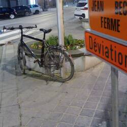 Mein Fahrrad ist noch da!