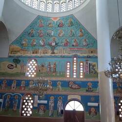Glück gehabt, dass die Kirche offen ist.