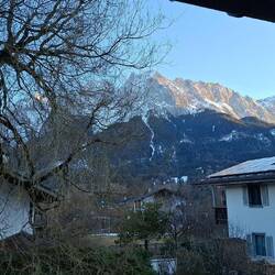 Blick aus unserem Fenster.