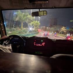 Kigali is clean and green. Every 4 weeks they have a community cleaning day!