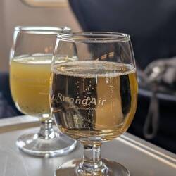 Our last leg! Nearly 4 hrs to Kigali. Rwandair was better than expected!