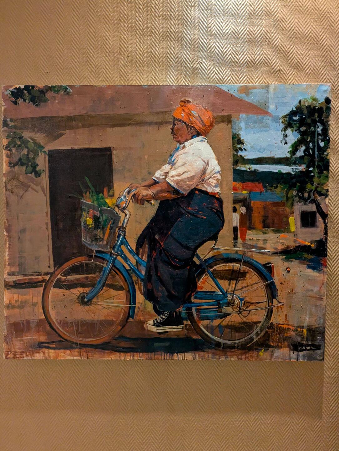 Hotel Rwanda: Not glam, but full of local art and artifacts