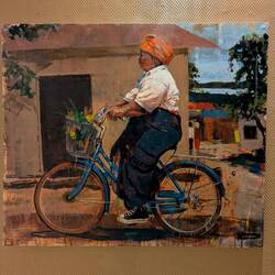 Hotel Rwanda: Not glam, but full of local art and artifacts