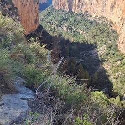 Aber der Canyon ist auch von oben gigantisch