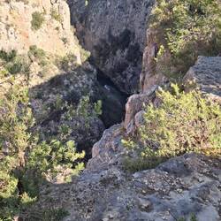 und irgendwo in der Wand wäre es runter gegangen...nix für uns