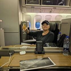 EZE to JFK in first class