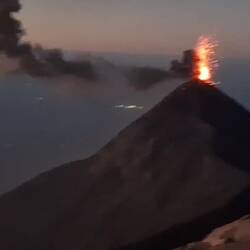 Fuego at sunrise