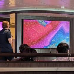 we want blue and green