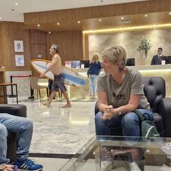 Copacabana Vibes in der Lobby