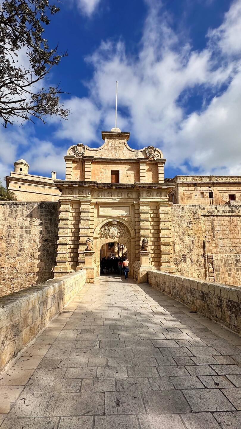 Das Mdina-Tor, bekannt aus Game of Thrones