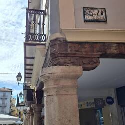 Uralte Architektur bei den Arkaden