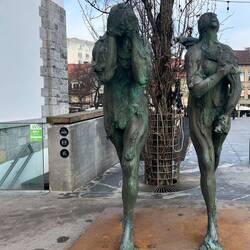 Saubere kostenfreie Toiletten überall.