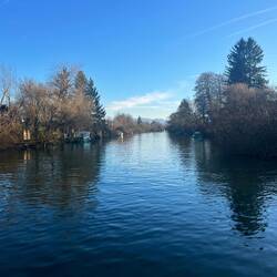 15 Minuten Bootfahrt und ich bin raus aus der Stadt