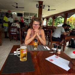 Fish & Chips till lunch - mums!