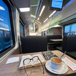 Speisewagen der Fünfte. Diesmal Slowenisch.