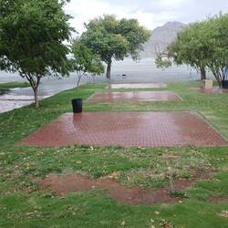 da, ein heftiges, aber erfrischendes Gewitter