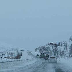 Richtung Honningsvåg.