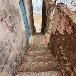 Immer wieder geht es runter zum Strand 🏖️