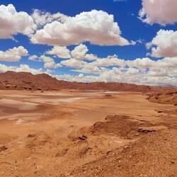 Wüste auf dieser Höhe gibt es nur hier in Argentinien in der Mongolei, China und in Tibet.