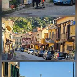 Vorort Messinas wo die ihre Wäsche trocknen🤔