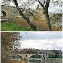 die berühmte halbe Sur le Pont, D'avignon(Mireille...)