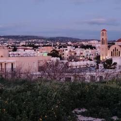 Paphos im Abendlicht.