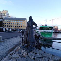 Denkmal für Angestellte der Stockfischindustrie