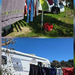 Gleich mal wieder Wäsche waschen ....