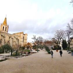 Parks ohne Rasen, aber trotzdem schön