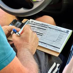 Strafzettel auf mexikanisch