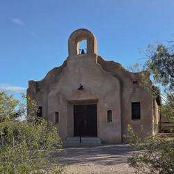The Chapel of San Pedro at Fort Lowell