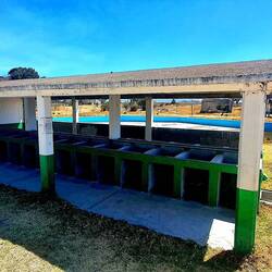 Lavanderia anno dazumal. In Mexiko vielleicht 10 Jahre🤣