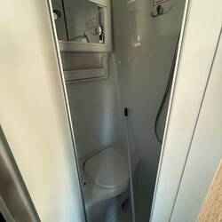 Das war übrigens das Klo