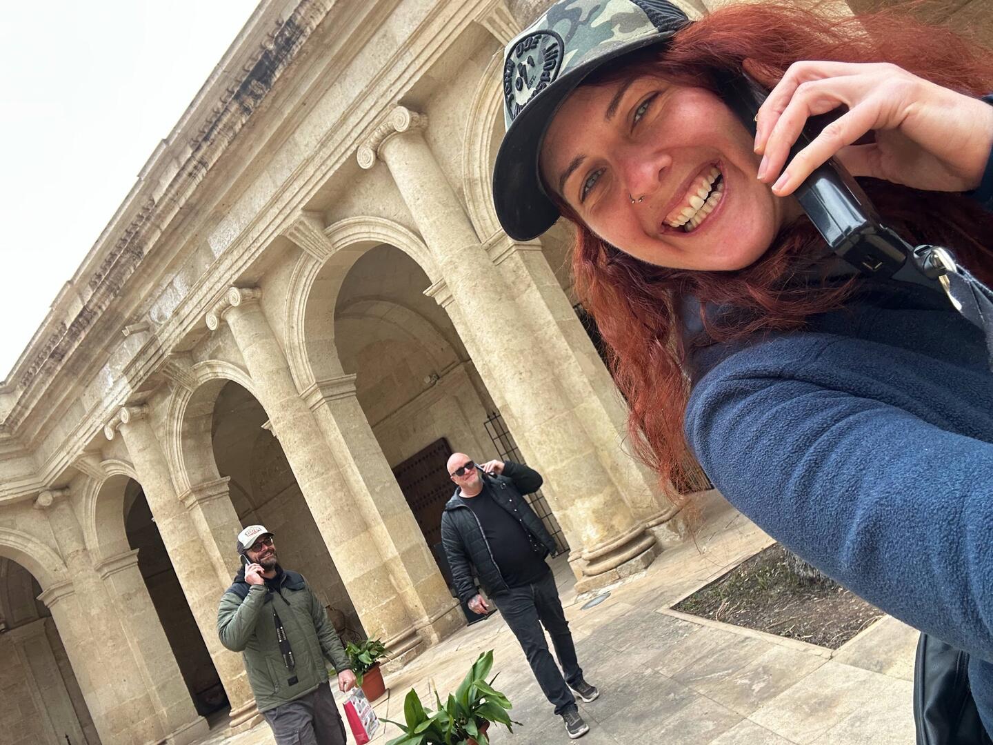 Start der Tour im Kreuzgang