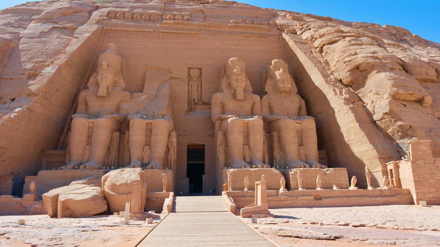 Felsentempel Abu Simbel