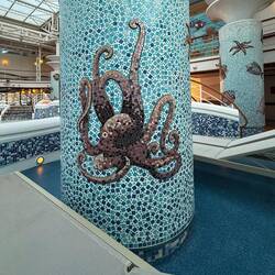 Fish tiles on Sapphire Princess