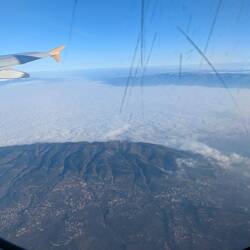 Vodno (Berg Krstovar) 1066 mtr. mit Mileniumkreuz bei Skopje