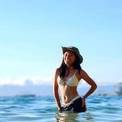 ... und macht mal schnell beim Shooting mit.