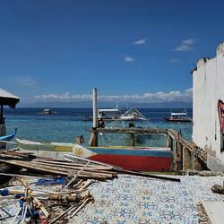 Am nächsten Tag mal ans Meer.