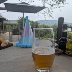 Beer of the day 1: Mutzig. Favoured by the locals this will be hard to beat.