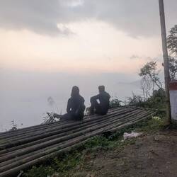 Not a sunrising, but yet a fascinating view