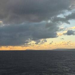 Regenschauer wie oft hier in der Gegend
