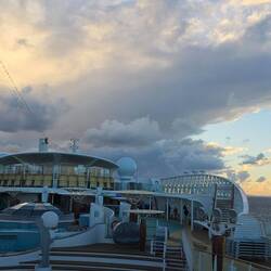 Die AIDAdiva an dr Südspitze Afrikas