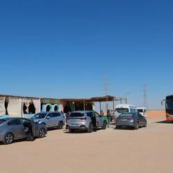 Raststätte in der Wüste