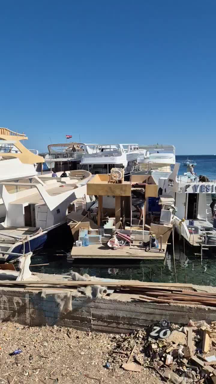 Werft auf Ägyptisch