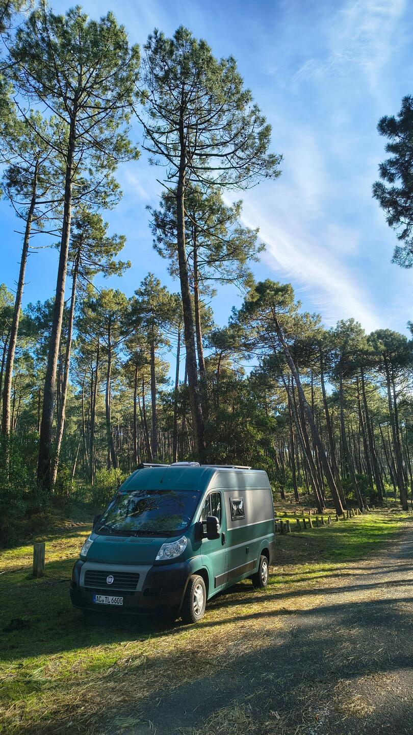 Parkplatz am Plage des Lespecier