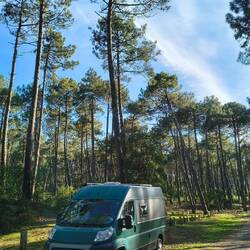Parkplatz am Plage des Lespecier