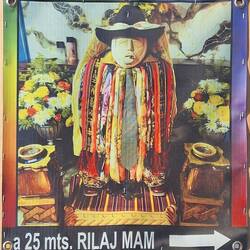 Interesting religious idol Maximon